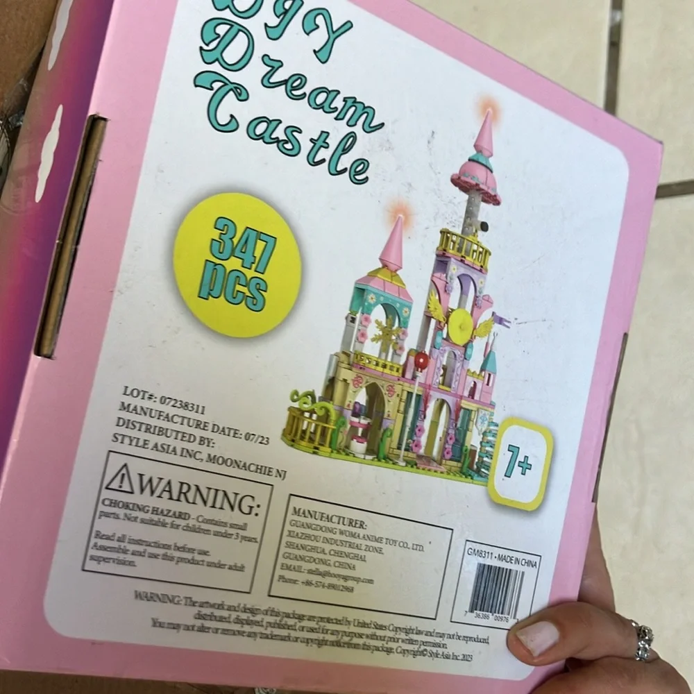 Pink Dream Castle 347 Piece